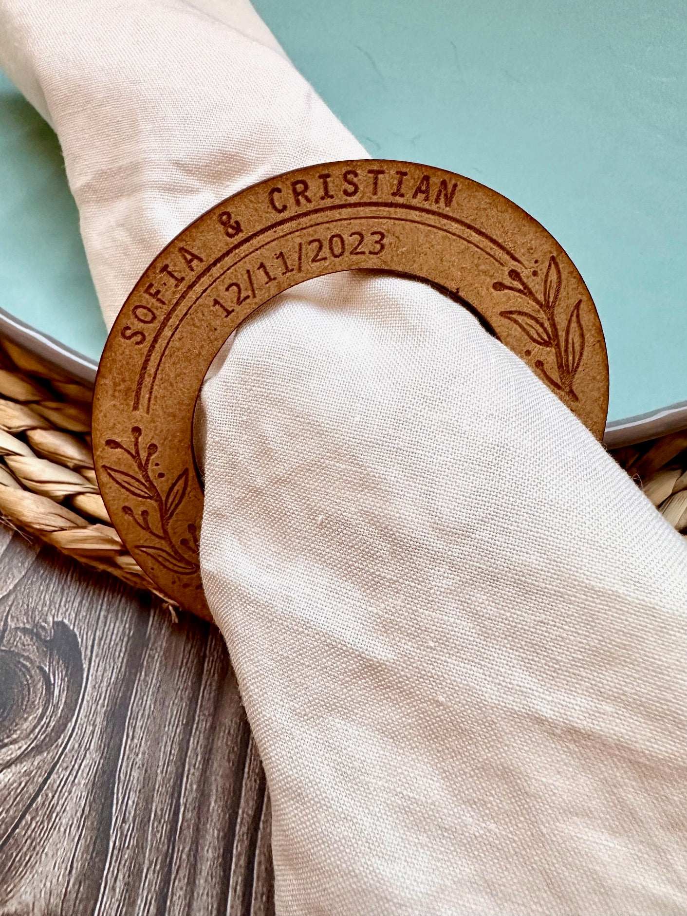 Servilleteros personalizados