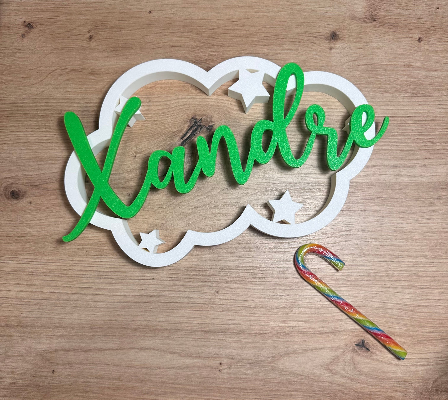 Nube personalizada con nombre.