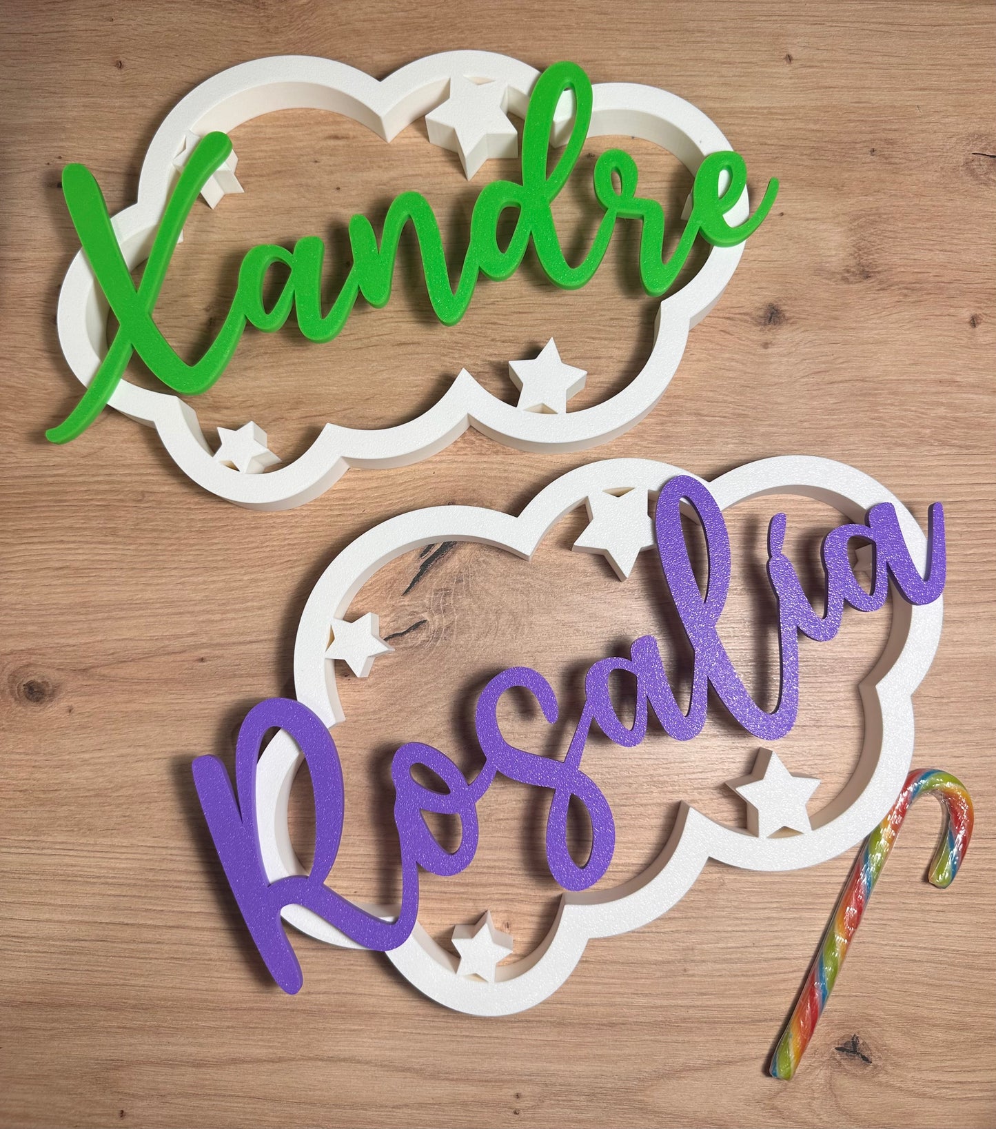 Nube personalizada con nombre.