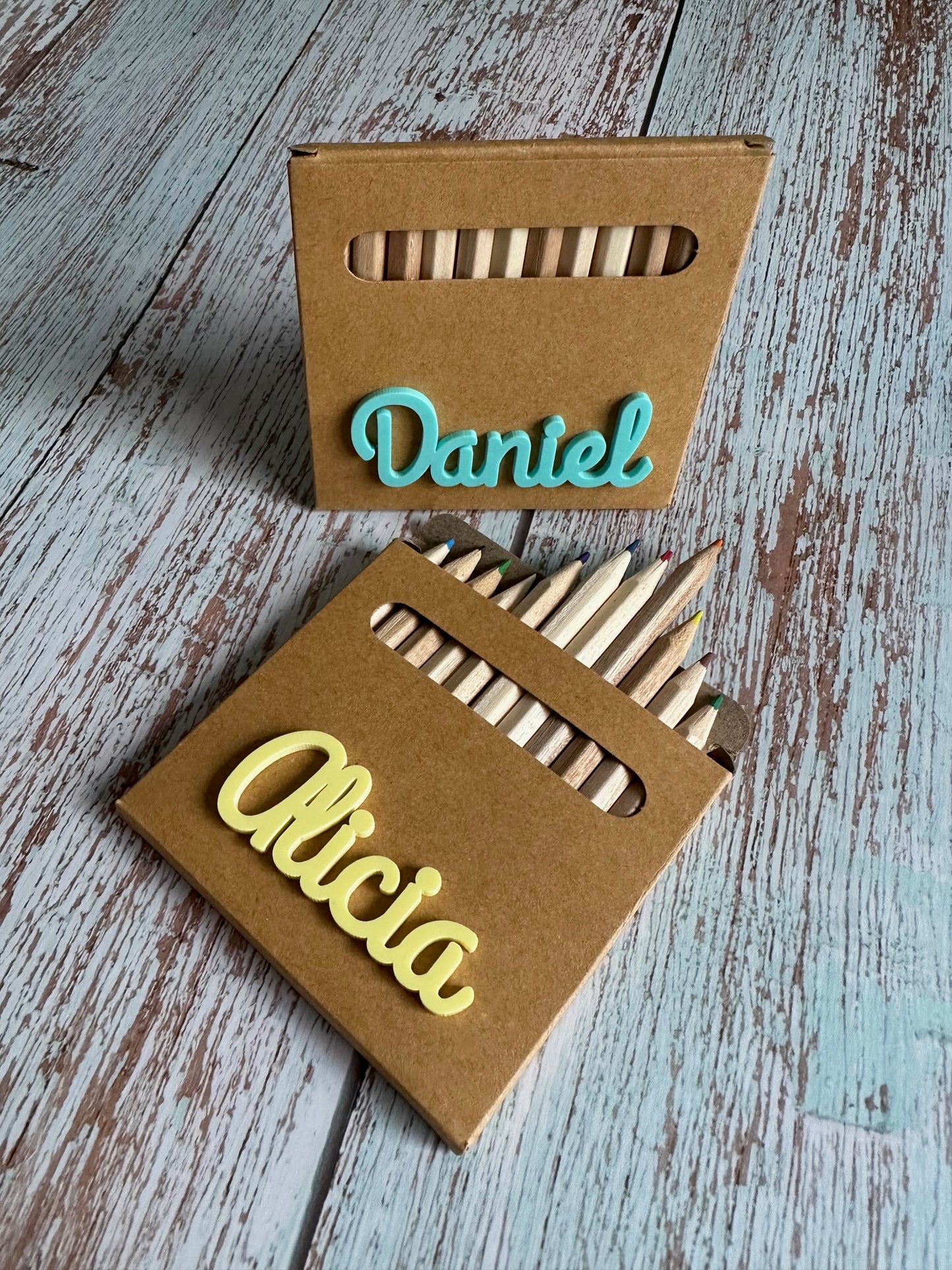 Caja de colores personalizada