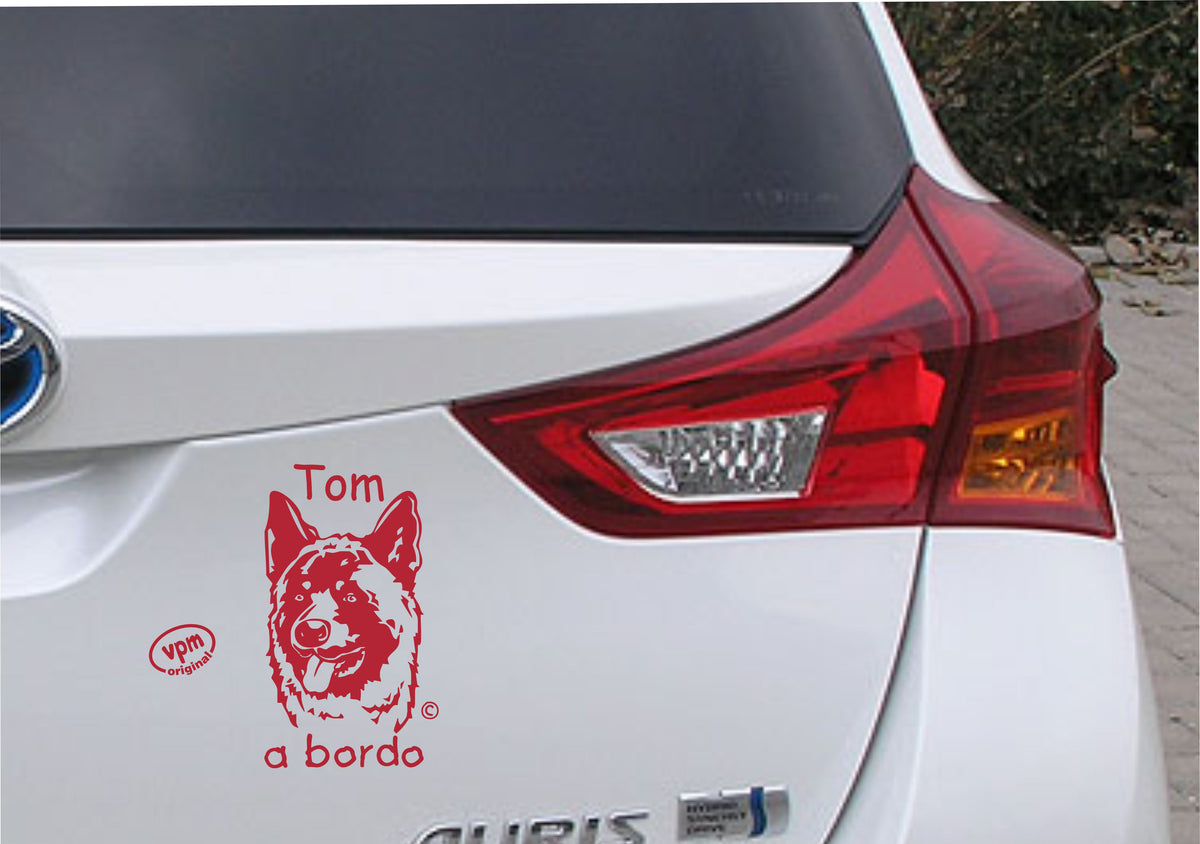 Pegatina/Adhesivo AKITA personalizado