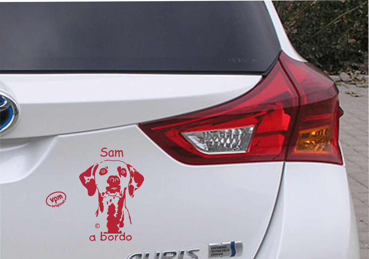 Pegatina/Adhesivo DALMATA personalizado