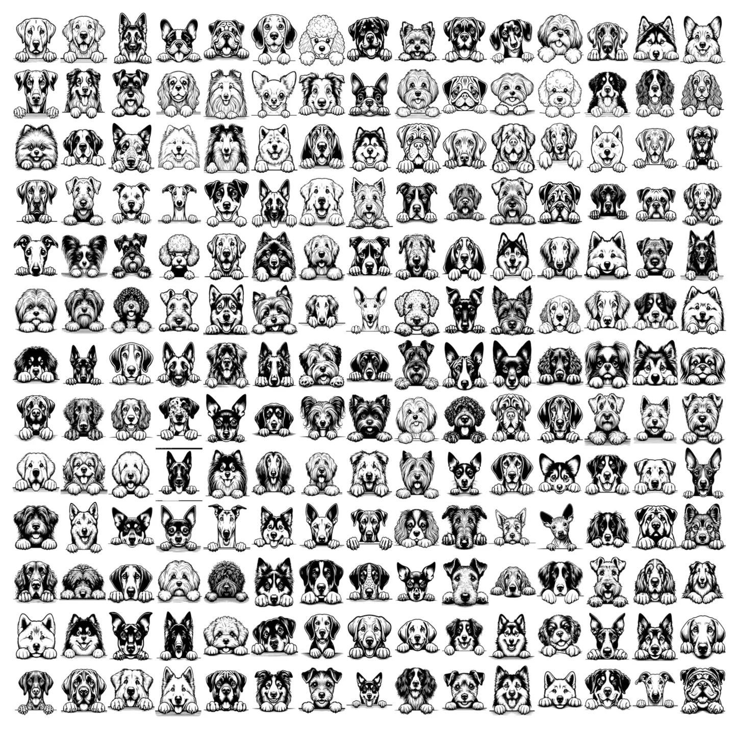 Bola de Navidad de madera "Mascotas"