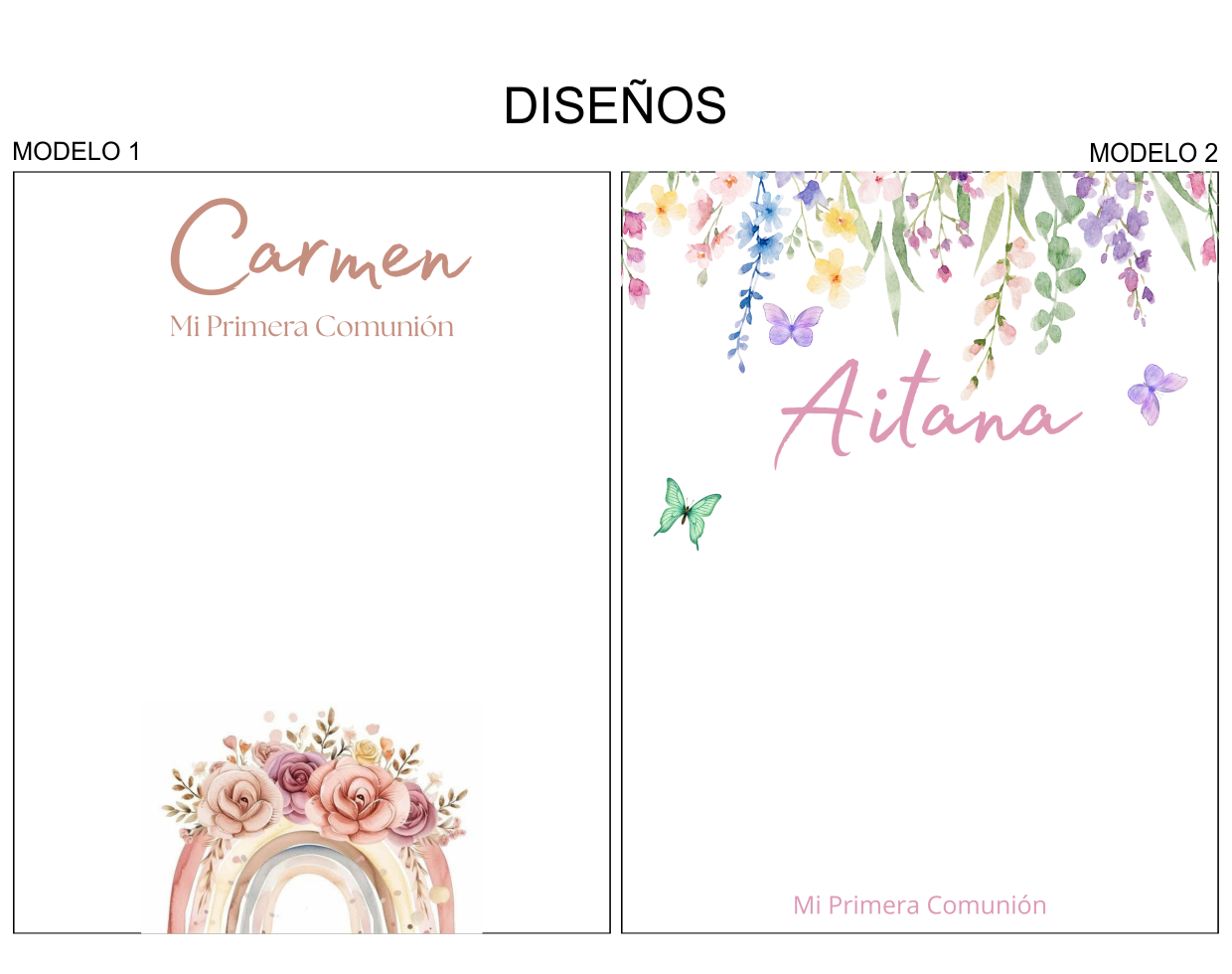 Vela margarita personalizada para invitados