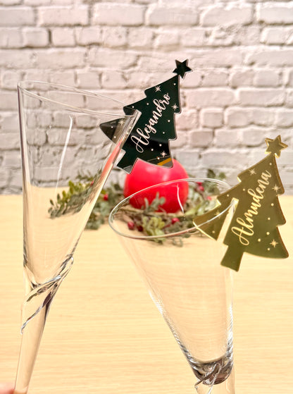 Marcasitios árbol de Navidad para copas