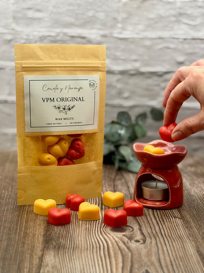 Wax Melts artesanales Canela y Naranja
