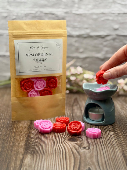 Wax Melts artesanales Rosa de Japón