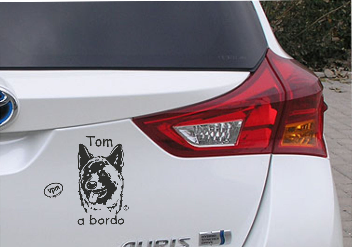 Pegatina/Adhesivo AKITA personalizado