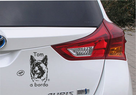 Pegatina/Adhesivo AKITA personalizado