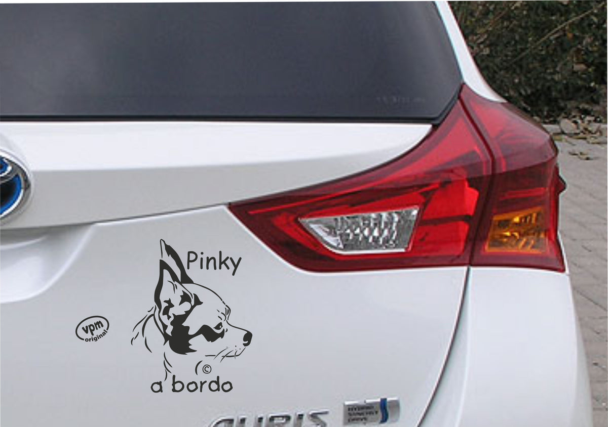 Pegatina/Adhesivo CHIGUAGUA personalizado