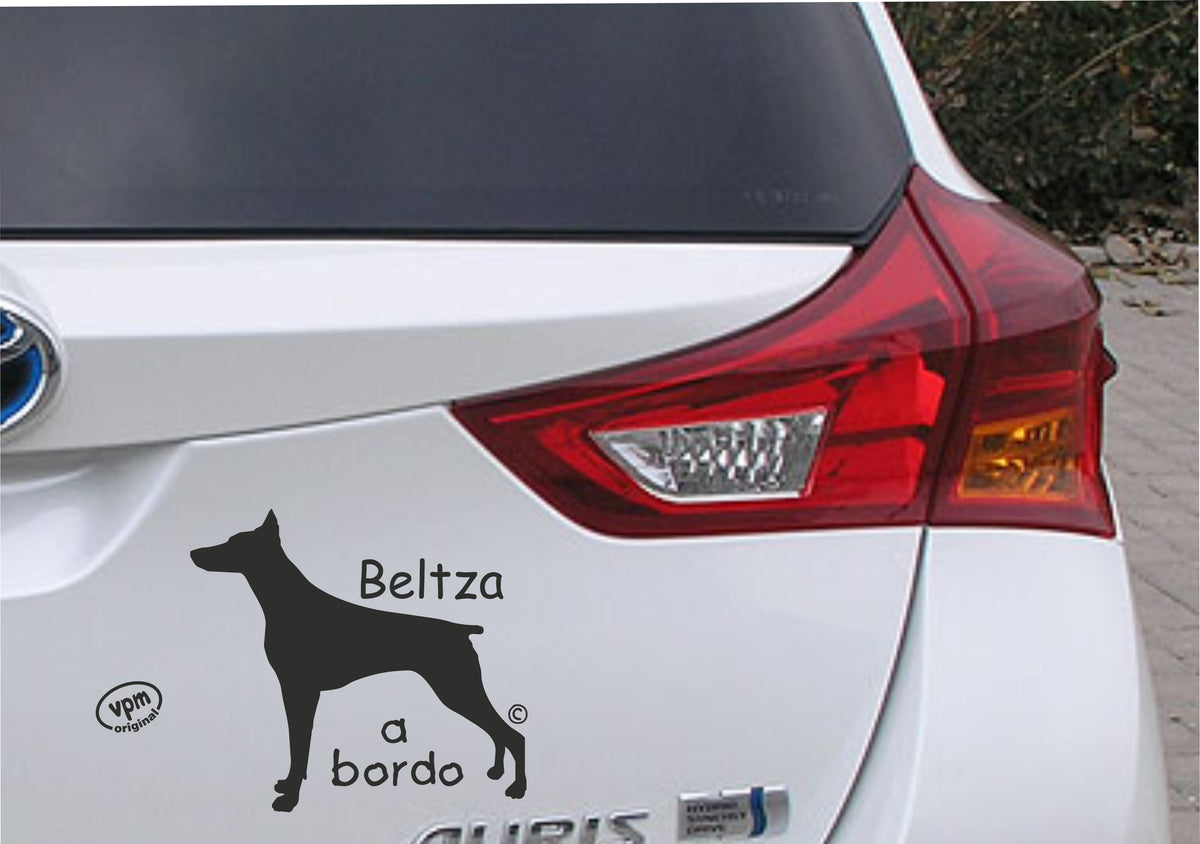 Pegatina/Adhesivo DOBERMAN personalizado