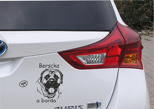 Pegatina/Adhesivo MASTÍN personalizado