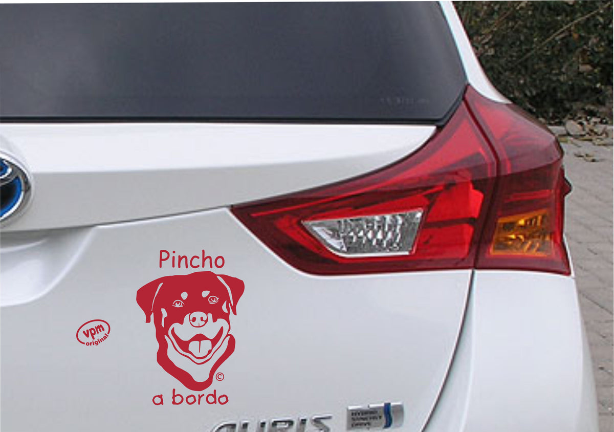 Pegatina/Adhesivo ROTTWEILER personalizado