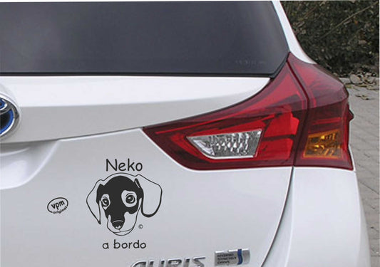 Pegatina/Adhesivo TECKEL personalizado