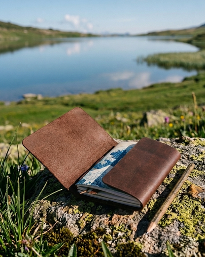Travel Journal con solapa