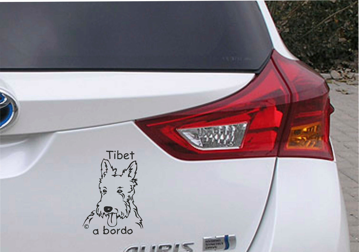 Pegatina/Adhesivo TERRIER personalizado