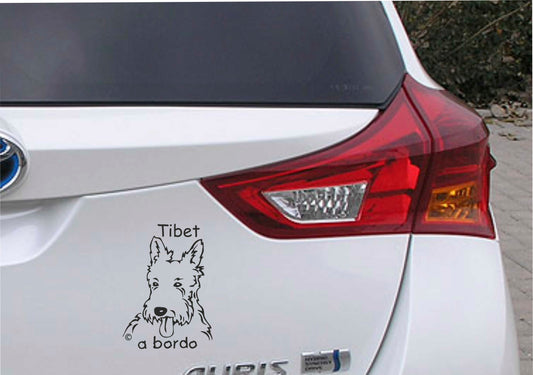 Pegatina/Adhesivo TERRIER personalizado