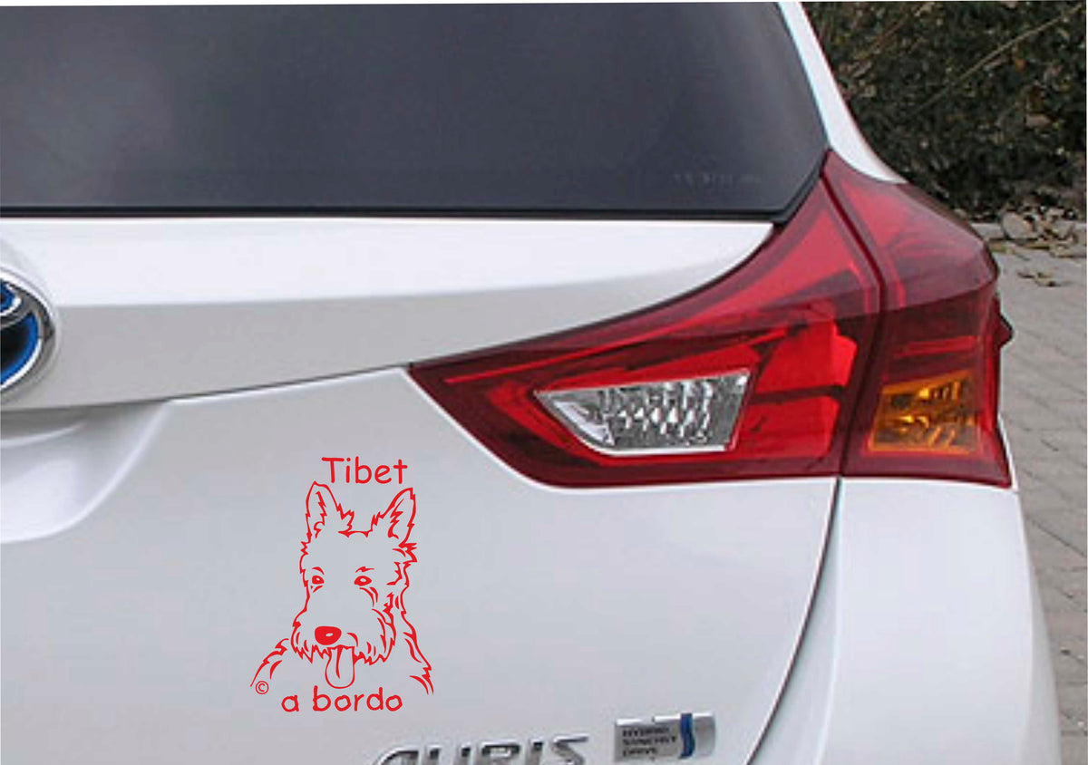 Pegatina/Adhesivo TERRIER personalizado